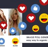 Getting organic traffic with voting poll images on Facebook